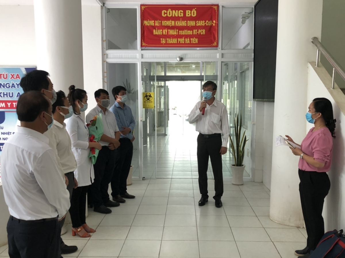 Kiên Giang công bố phòng xét nghiệm khẳng định SARS-CoV-2 tại TP. Hà Tiên