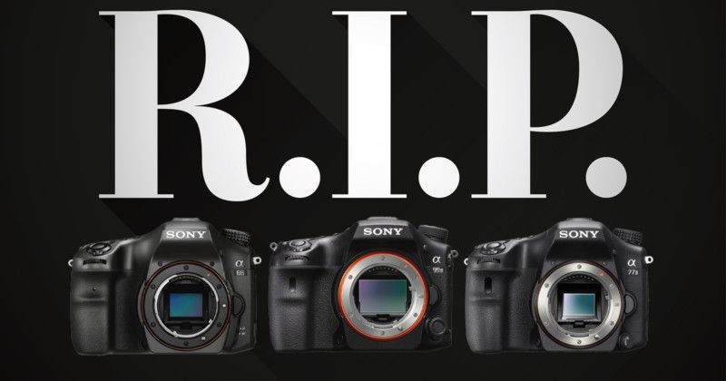 Sony ngừng sản xuất chiếc máy ảnh DSLR cuối cùng của mình