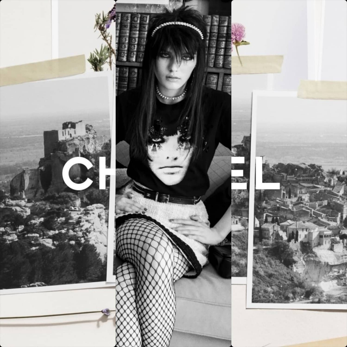 Chanel Cruise 2022: Chất rock punk nổi loạn trong thiết kế cổ điển của nhà mốt Pháp
