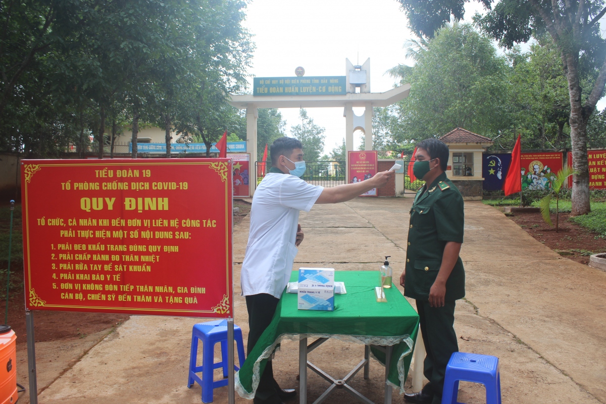 Bộ đội biên phòng Đắk Nông tham gia bầu cử sớm