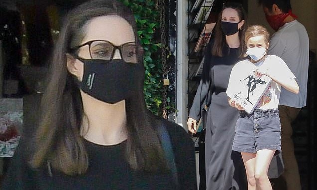 Angelina Jolie thanh lịch đưa con gái Vivienne đi mua sắm nhân Ngày của mẹ