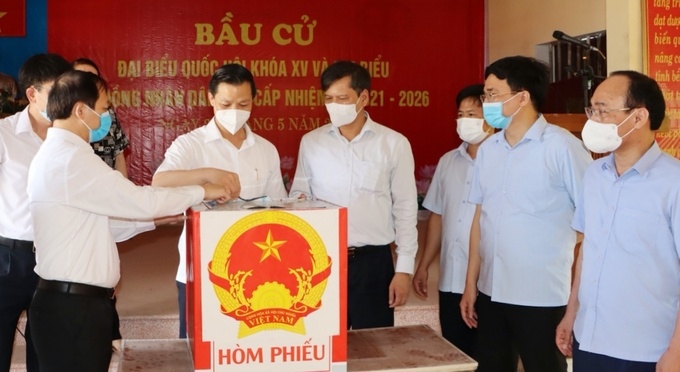 Bắc Ninh tổ chức cho hơn 3.300 cử tri bỏ phiếu sớm