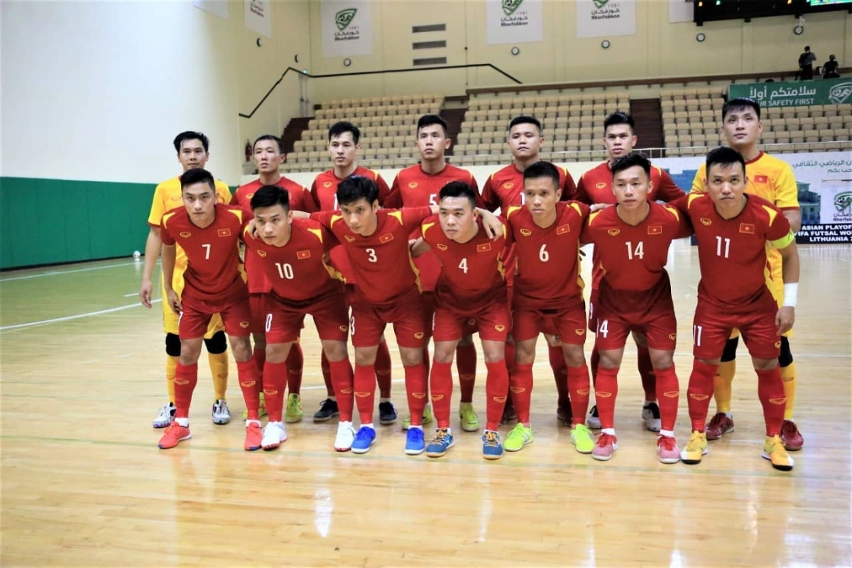 ĐT Futsal Lebanon - ĐT Futsal Việt Nam: World Cup vẫy gọi