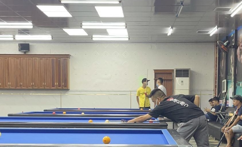 Xử lý chủ tiệm billiards vì vi phạm quy định phòng, chống dịch Covid–19