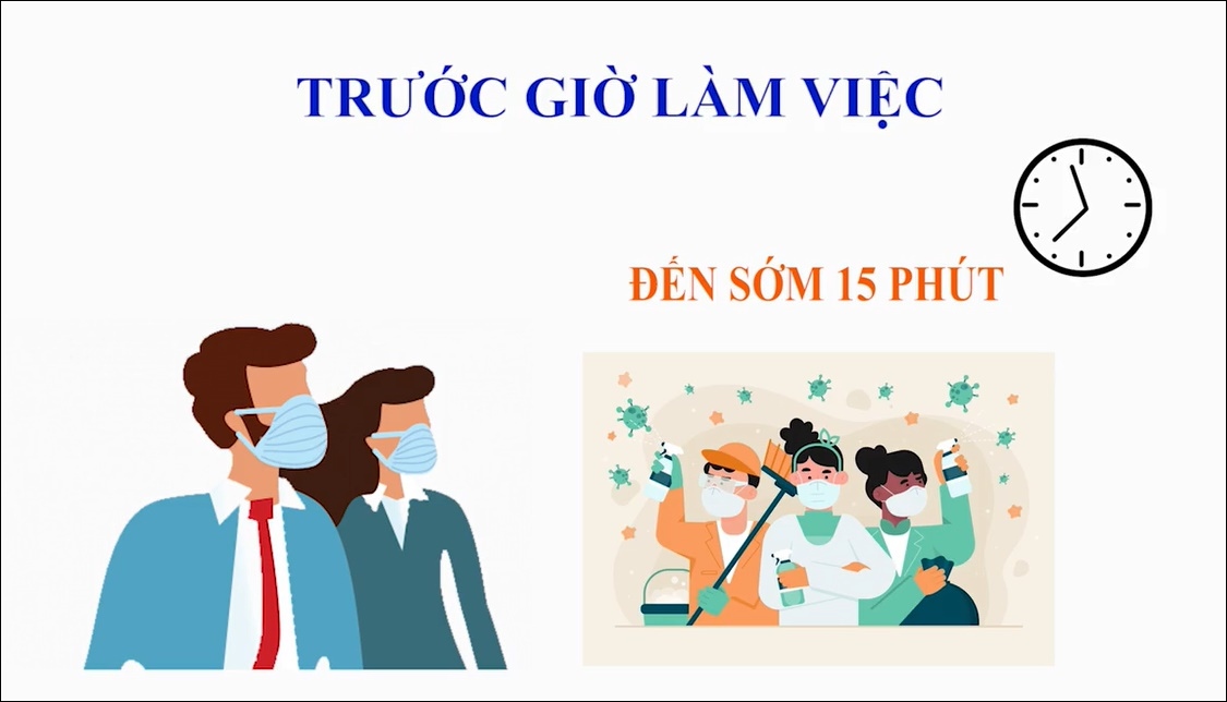 Hướng dẫn công nhân lao động phòng, chống dịch Covid-19 tại nơi làm việc