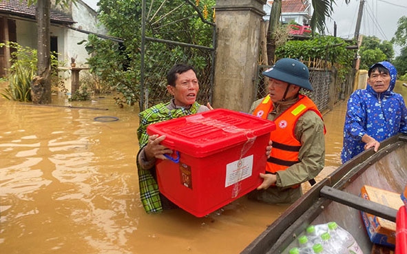 Hội Chữ thập đỏ Việt Nam trợ giúp 1,1 triệu người ứng phó thiên tai và đại dịch Covid-19