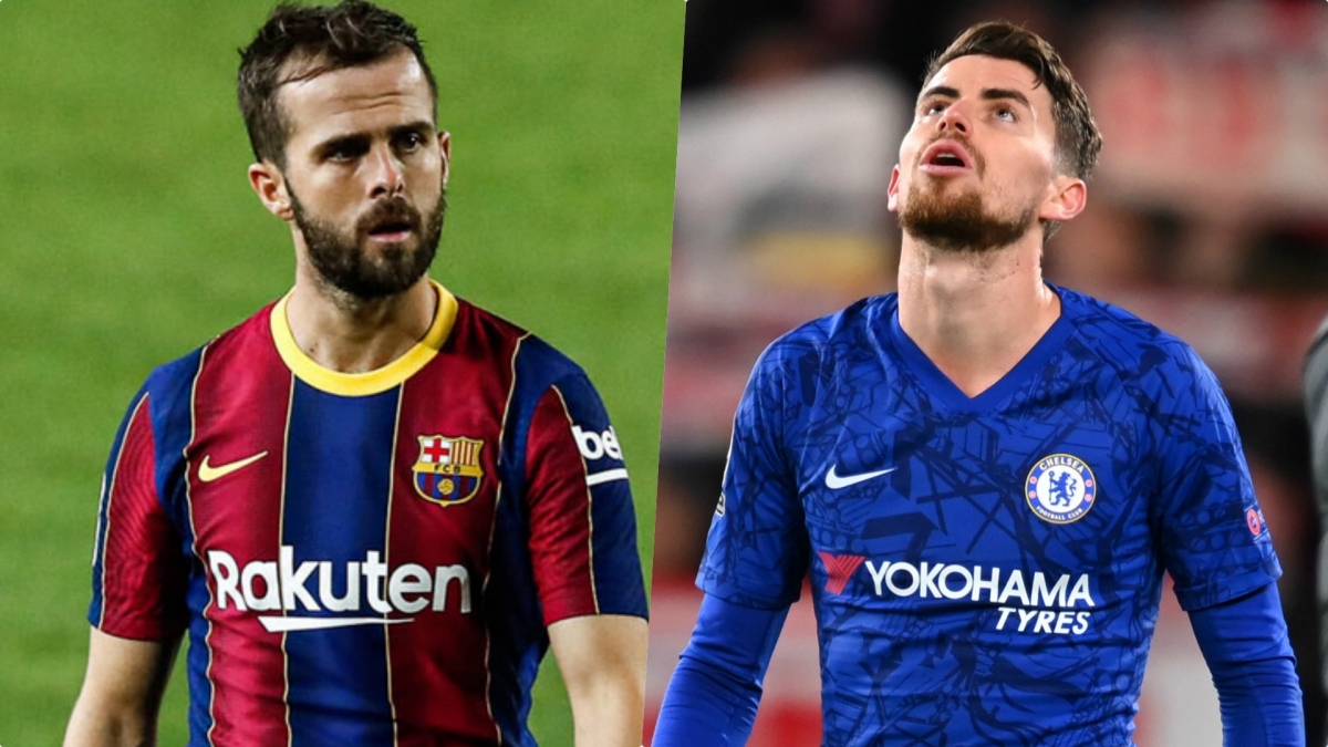 Barca dùng Miralem Pjanic gạ Chelsea đổi Jorginho