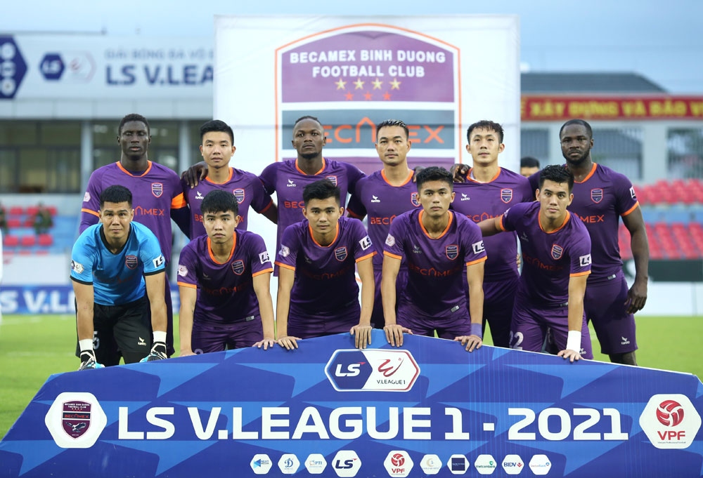 Bình Dương vắng 2 trụ cột ở trận gặp HAGL tại vòng 12 V-League 2021