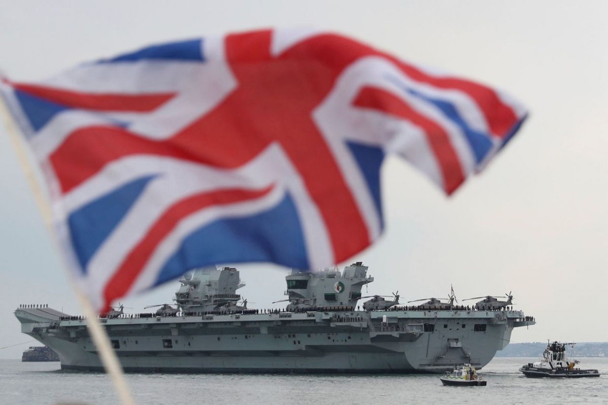 Châu Âu lo lắng, Mỹ mừng thầm trước chiến lược của Anh dùng hải quân làm “át chủ bài”