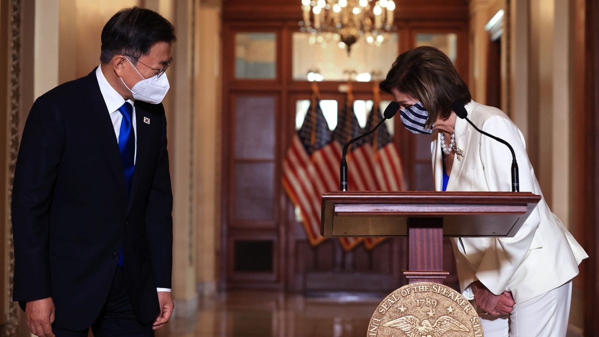 Tổng thống Hàn Quốc gặp chủ tịch Hạ viện Mỹ