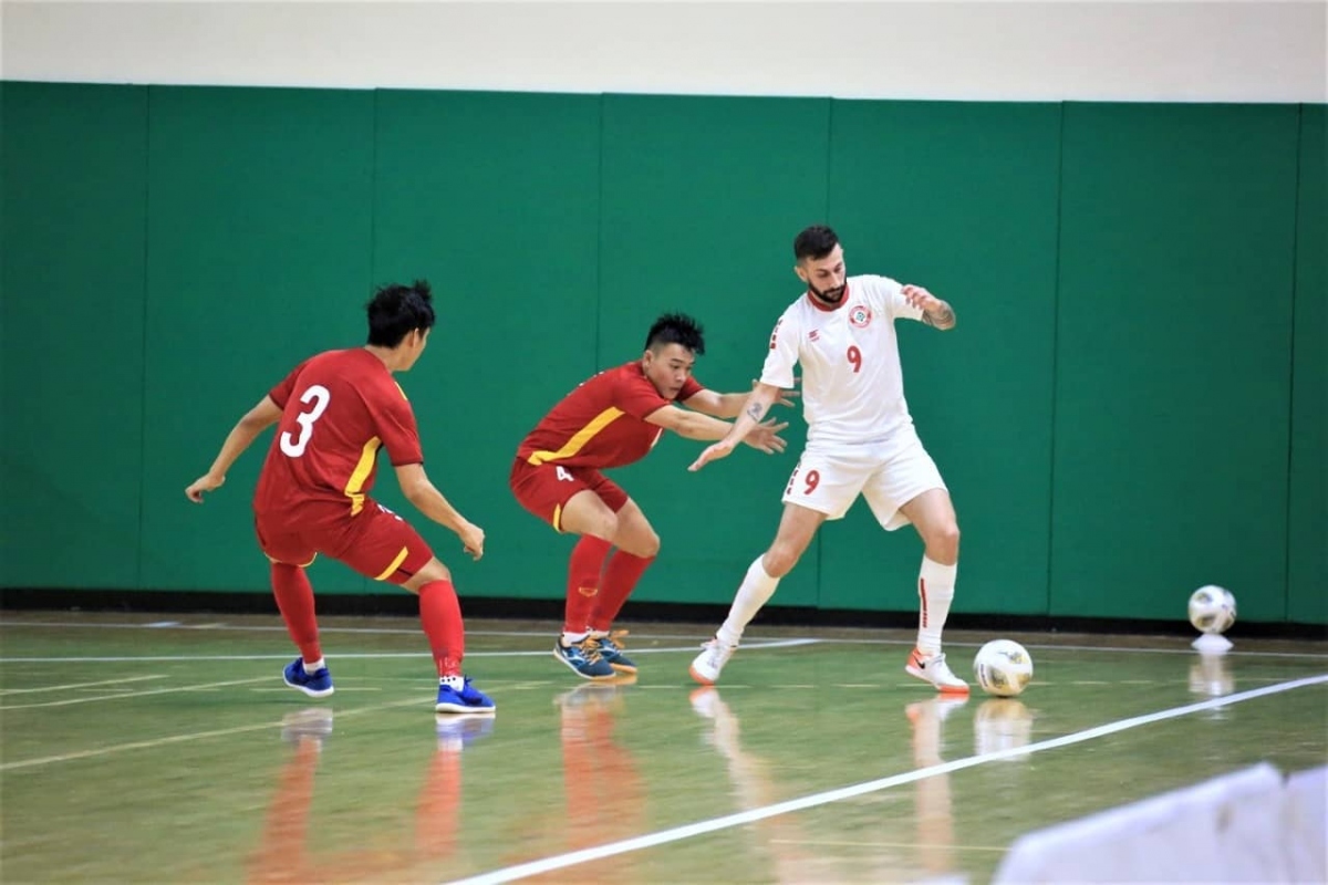 Cầm hòa Lebanon, ĐT Futsal Việt Nam chiếm lợi thế trên hành trình đến Futsal World Cup