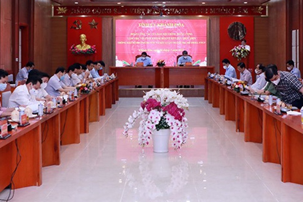 Trưởng Ban Nội chính TƯ: Đẩy nhanh tiến độ xác minh vi phạm tham nhũng tại Khánh Hòa