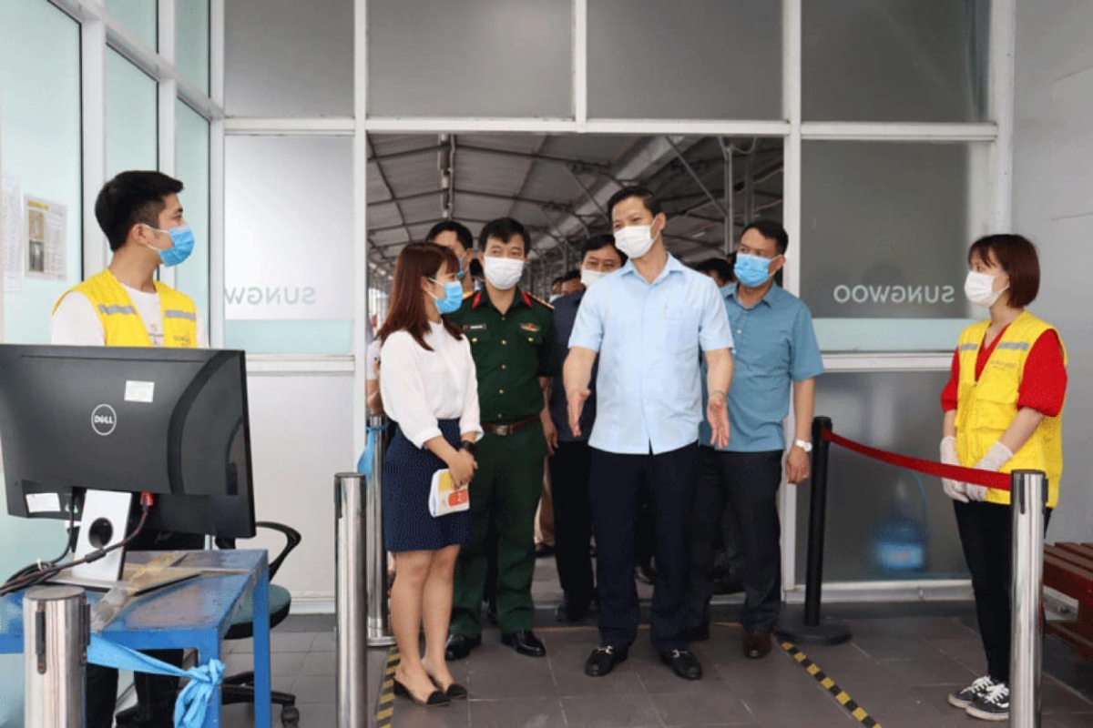 Lãnh đạo Bắc Ninh khẳng định không để dịch COVID-19 kéo dài tại Thuận Thành