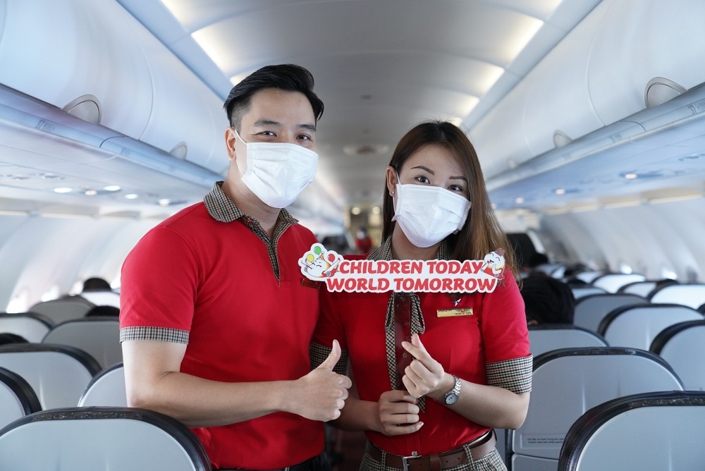 Vietjet lan toả niềm vui bằng hoạt động đặc biệt nhân ngày Quốc tế Thiếu nhi