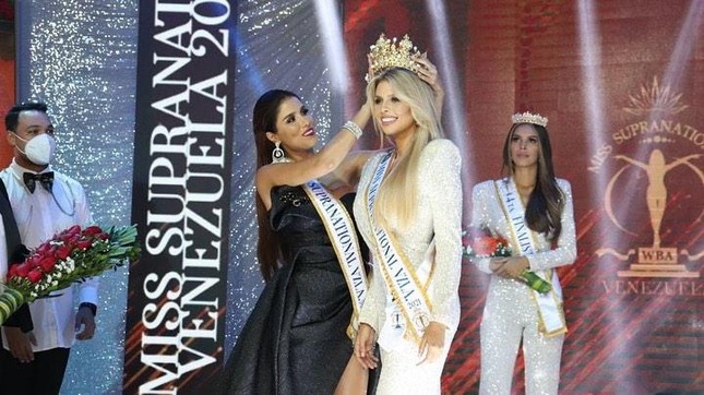 Vẻ đẹp kiêu sa, nóng bỏng của Hoa hậu Siêu quốc gia Venezuela