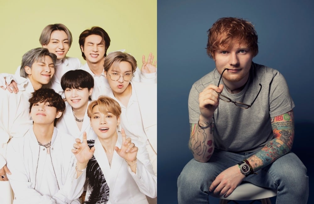 BTS hợp tác với Ed Sheeran trong ca khúc mới