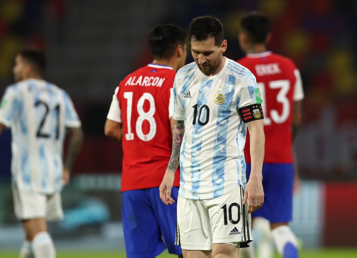 Messi lập công, Argentina vẫn bị Chile “cưa điểm” đáng tiếc