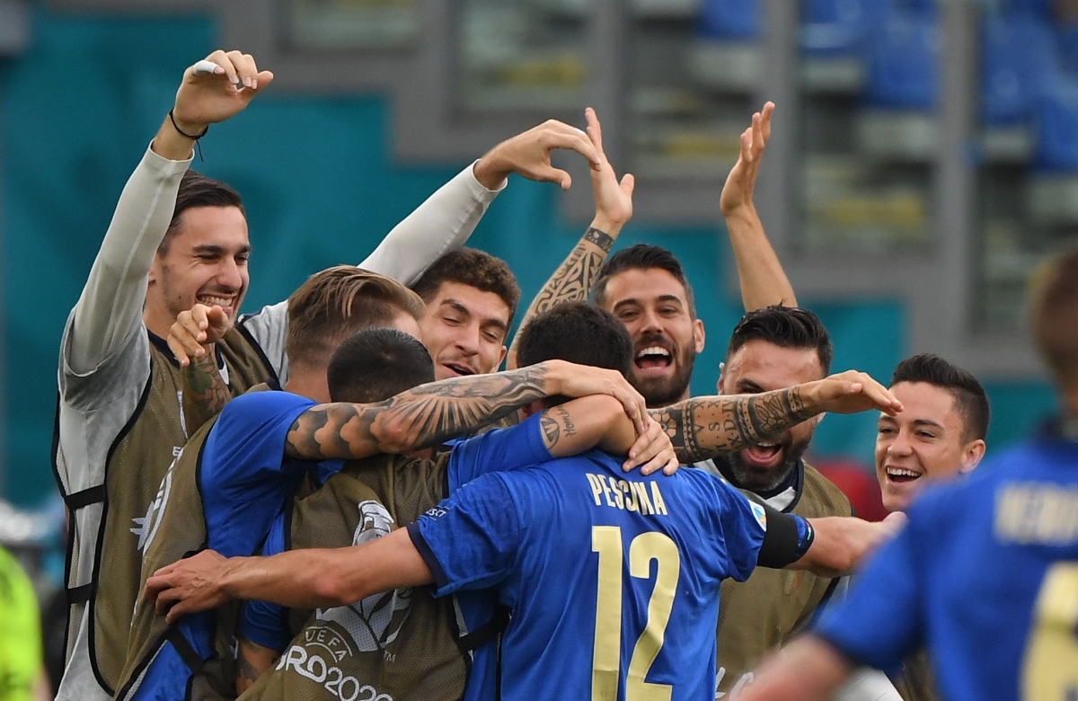 ĐT Italia thiết lập hàng loạt kỷ lục sau vòng bảng EURO 2021