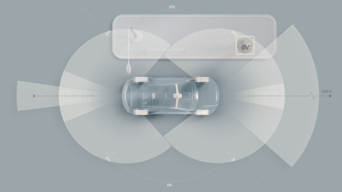 Cải tiến an toàn trên xe điện SUV của Volvo