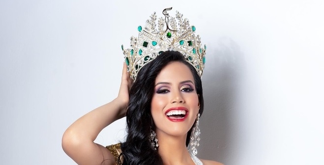 Nét đẹp Latin quyến rũ của nữ sinh báo chí được bổ nhiệm Hoa hậu Hoà bình Guatemala 2021