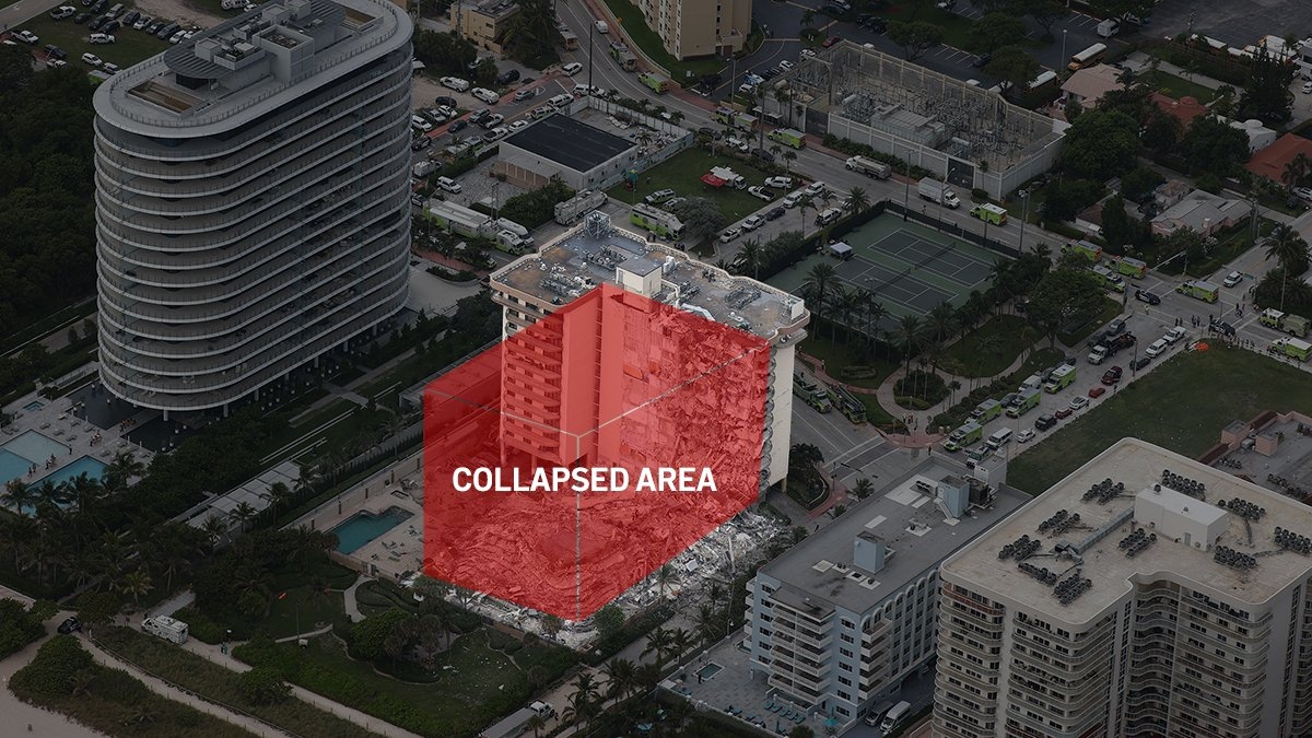 Bí ẩn đằng sau vụ sập tòa chung cư 12 tầng kinh hoàng ở Miami (Mỹ)