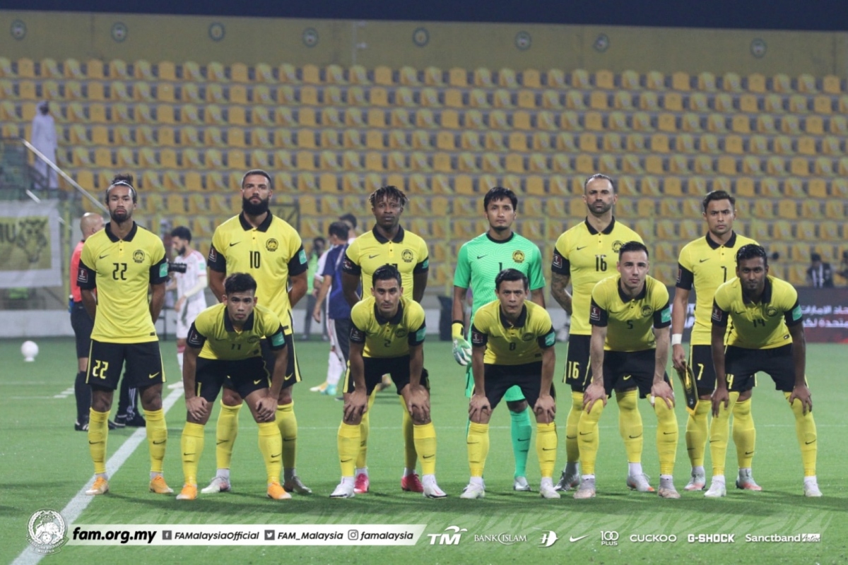 Dùng 7 "ngoại binh", Malaysia vẫn thảm bại trước UAE ở vòng loại World Cup 2022