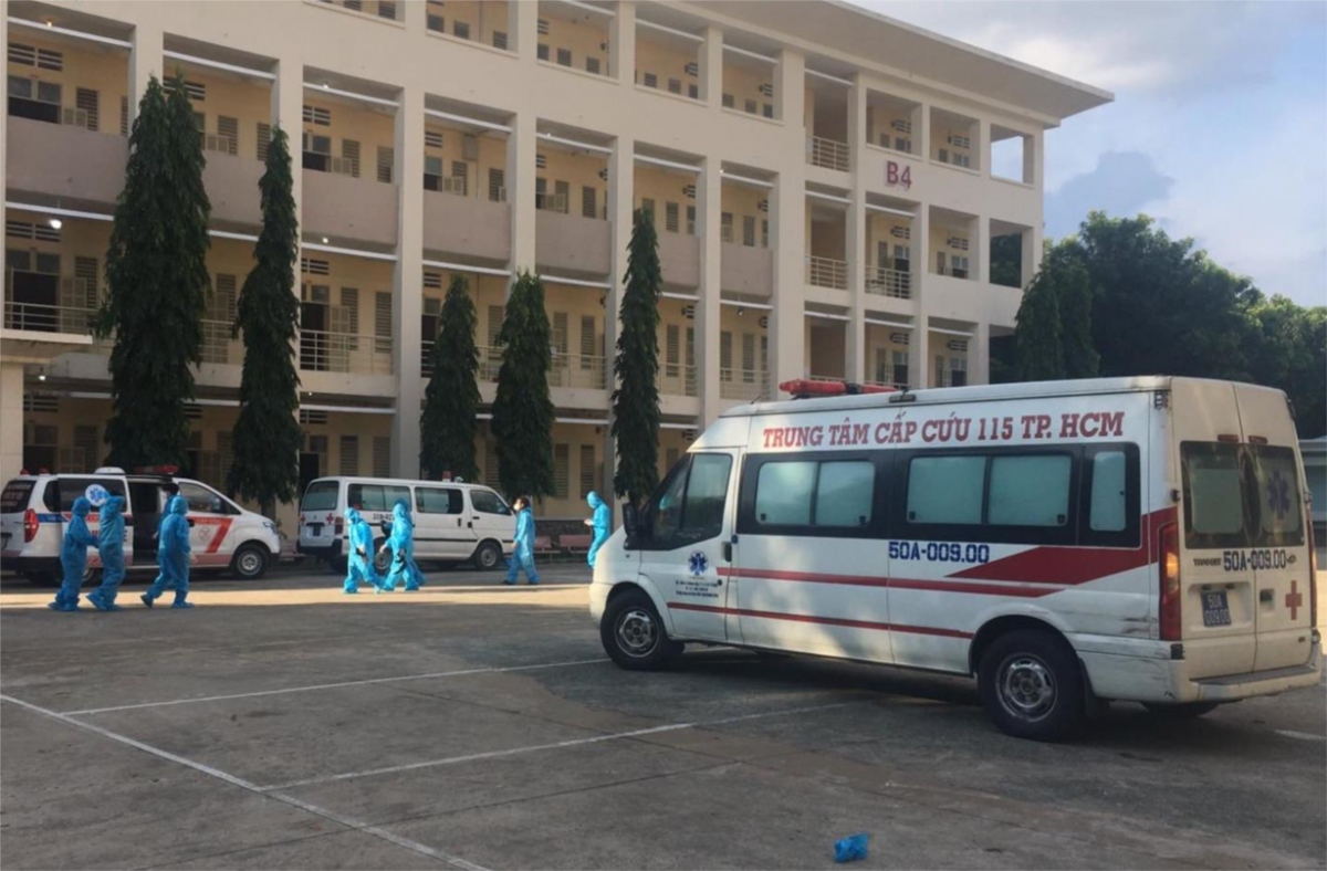 TP.HCM: Bệnh viện dã chiến điều trị COVID-19 quy mô 1.000 giường đi vào hoạt động