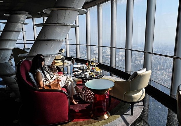 Khách sạn cao nhất thế giới ở Thượng Hải mở cửa đón khách