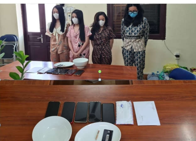 Bắt giữ 4 đối tượng nữ tổ chức "tiệc" ma túy tại Hải Phòng