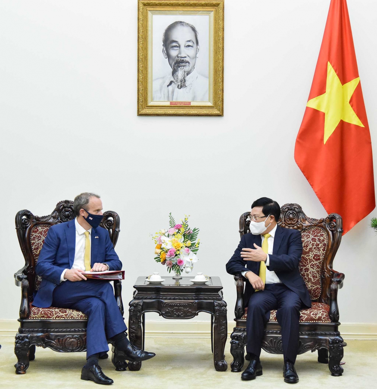 Bộ trưởng Dominic Raab: Việt Nam là đối tác chiến lược quan trọng của Anh ở khu vực