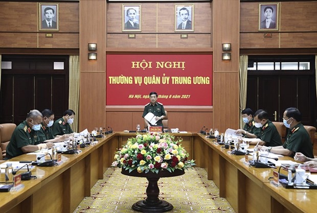 Bộ trưởng Phan Văn Giang chủ trì Hội nghị Thường vụ Quân ủy Trung ương