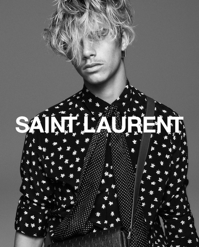 Romeo Beckham trở thành gương mặt đại diện mới của Saint Laurent