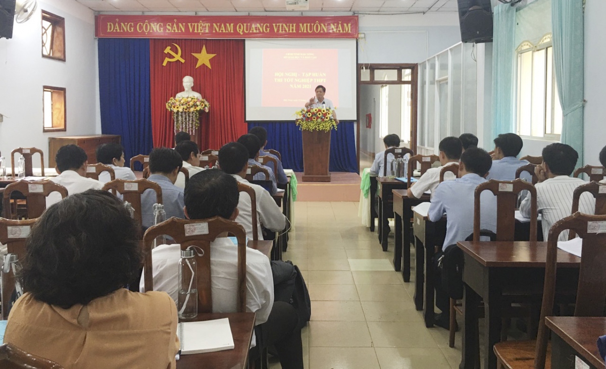 Đắk Nông huy động gần 1.000 cán bộ coi thi tốt nghiệp THPT 2021