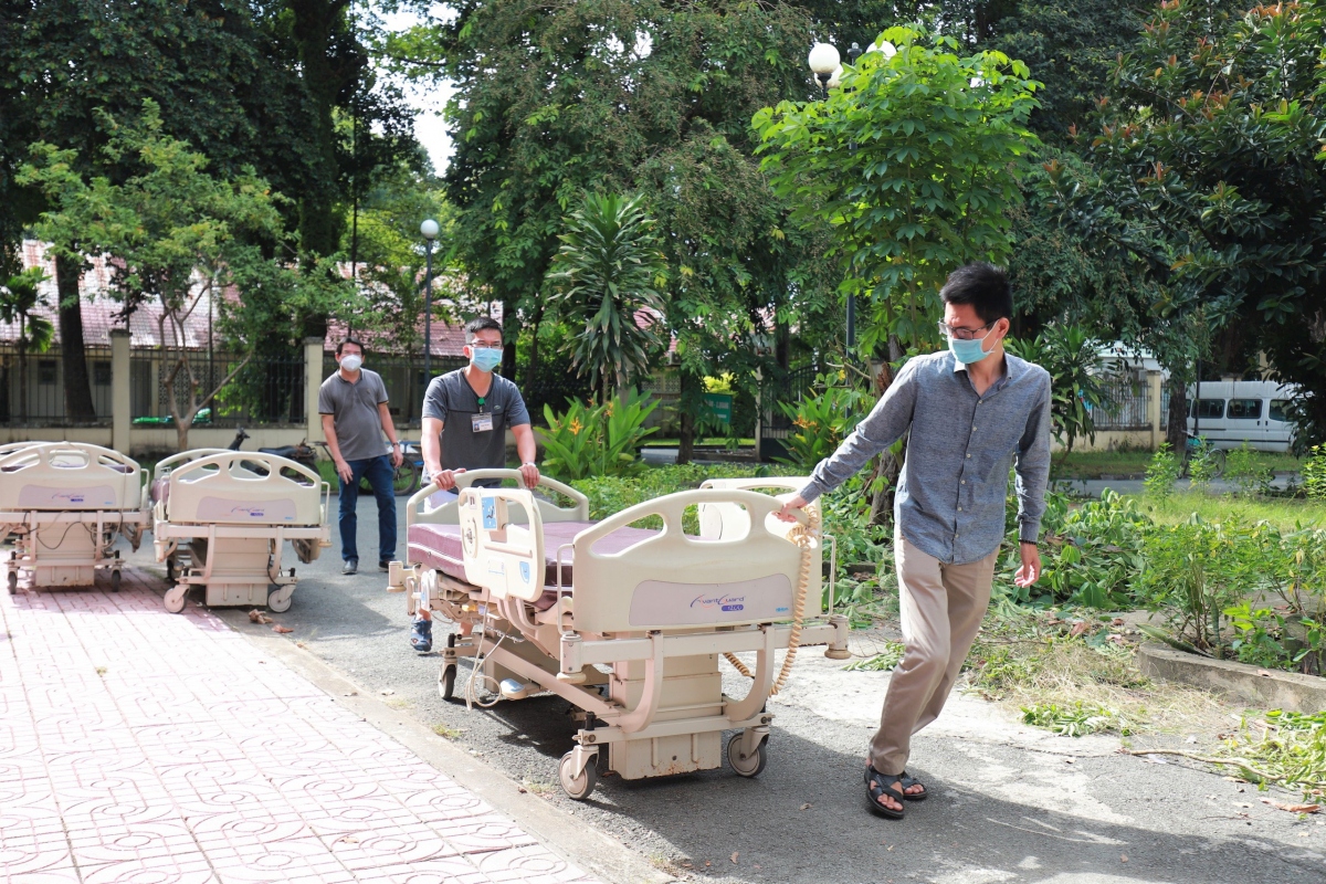 TP.HCM thành lập thêm Trung tâm điều trị Covid-19 nặng sẵn sàng tiếp nhận bệnh nhân