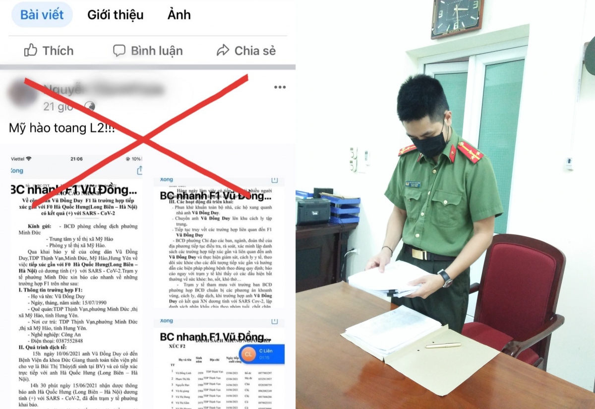 Đăng tin sai sự thật về quân nhân Trần Đức Đô, bị xử phạt 7,5 triệu đồng