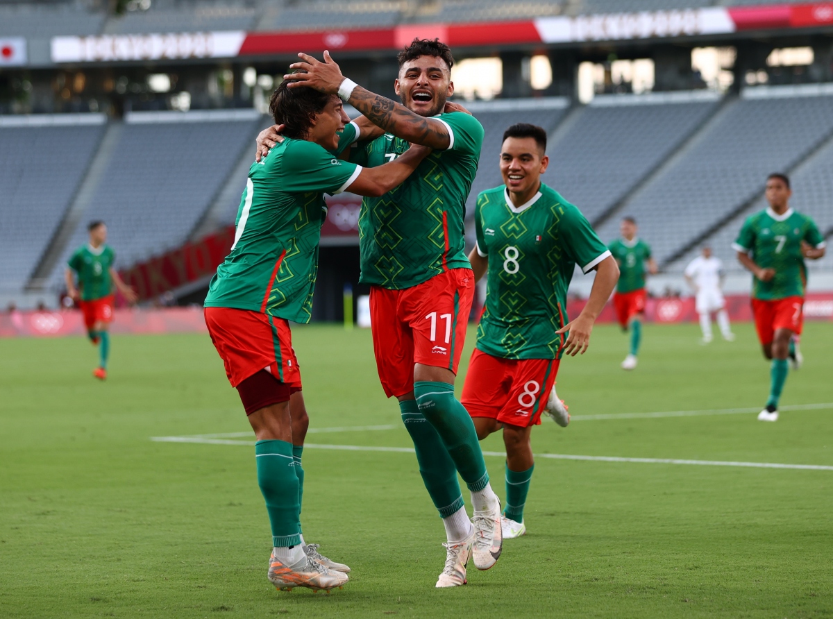 Mexico thắng Pháp 4-1 trong trận ra quân Olympic Tokyo 2020