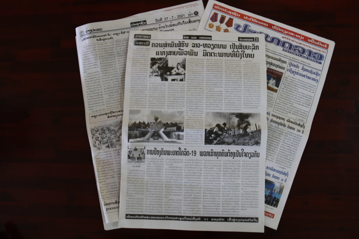 Truyền thông Lào đánh giá cao công lao to lớn của quân tình nguyện Việt Nam