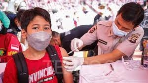 Hơn 500.000 trẻ em Indonesia đã được tiêm vaccine Covid-19