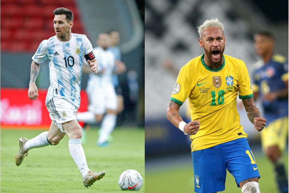 Hành trình vào chung kết Copa America 2021 của Argentina và Brazil