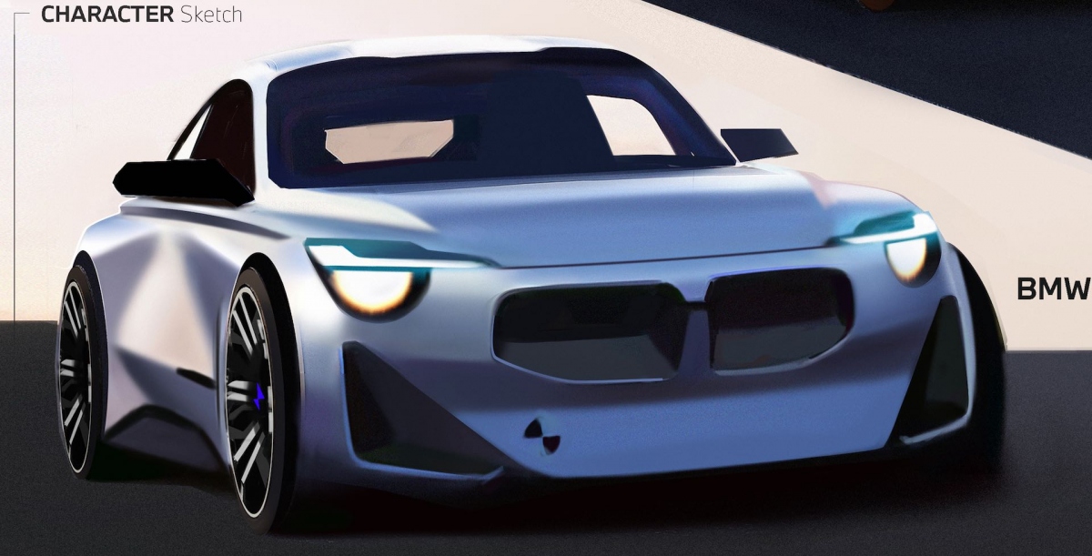 BMW Z4 Coupe thế hệ mới lộ ảnh phác thảo