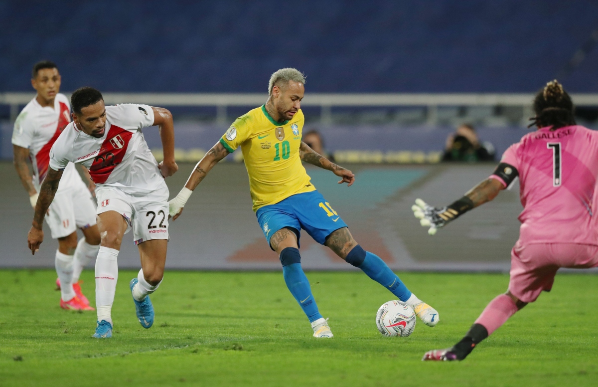 Neymar tỏa sáng trước Peru, Brazil vào chung kết Copa America 2021