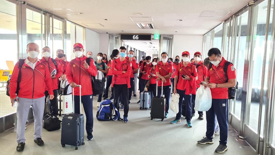 Đoàn Thể thao Việt Nam đã đến Nhật Bản, không phải cách ly Covid-19