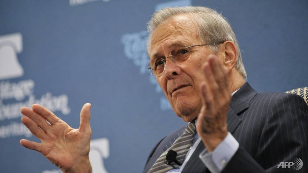Cựu Bộ trưởng Quốc phòng Mỹ Donald Rumsfeld qua đời ở tuổi 88
