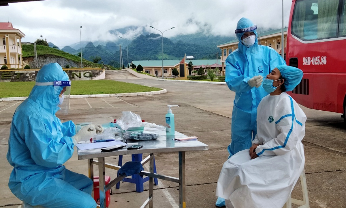 2 trường hợp ở Lai Châu tái dương tính với SARS-CoV-2