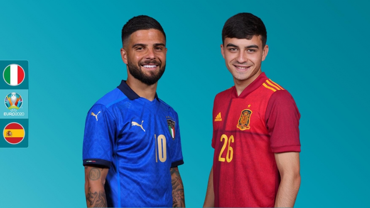 Lịch thi đấu bóng đá EURO 2021 hôm nay 6/7: Italia đại chiến Tây Ban Nha