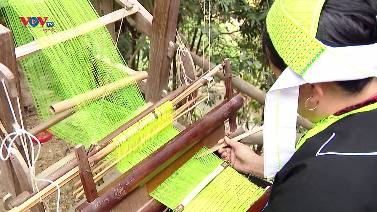 Nỗ lực bảo tồn nghề dệt của người Nùng tại Hải Yến, Lạng Sơn