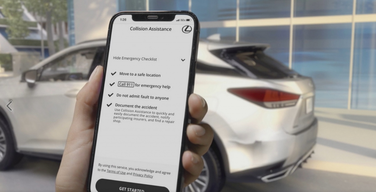 Toyota và Lexus giới thiệu dịch vụ hỗ trợ người dùng sau tai nạn