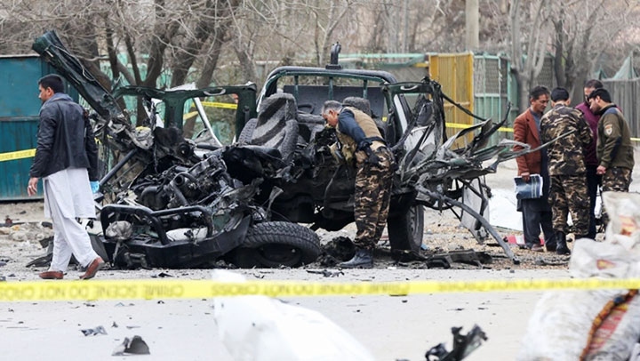 Nổ bom liên tiếp ở thủ đô Kabul của Afghanistan