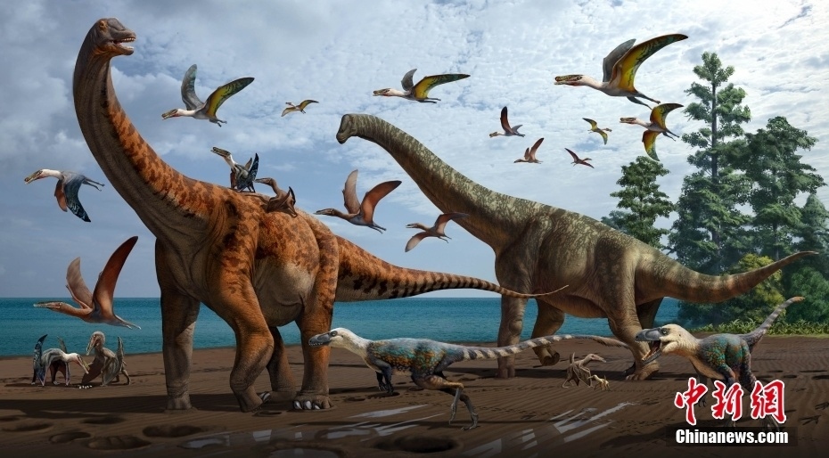 Trung Quốc lần đầu tiên phát hiện hóa thạch khủng long khổng lồ