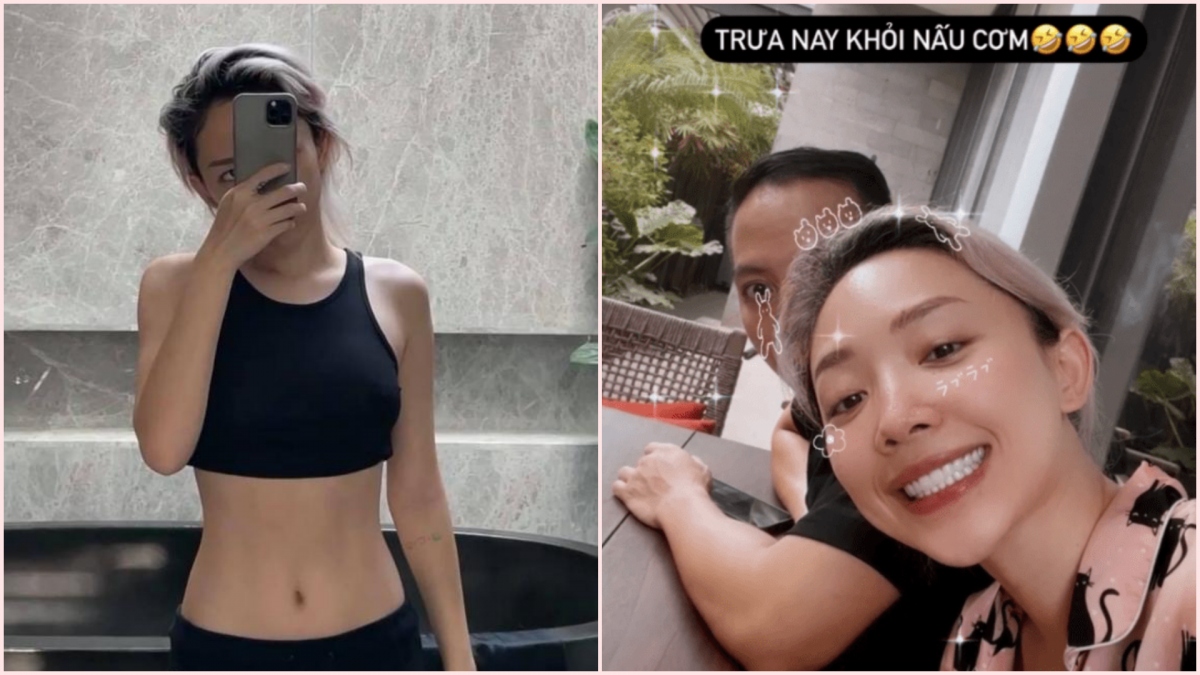 Chuyện showbiz: Tóc Tiên bị ông xã Hoàng Touliver "kỳ thị" vì lười tập gym